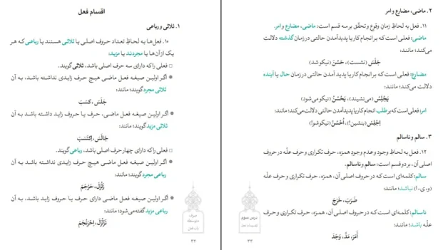 دانلود کتاب صرف متوسطه از حمید محمدی pdf