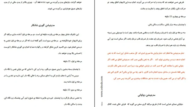دانلود کتاب نارنجی اثر اوشو pdf