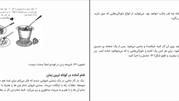 دانلود کتاب غذا های سی دقیقه ای اثر بو بنت pdf